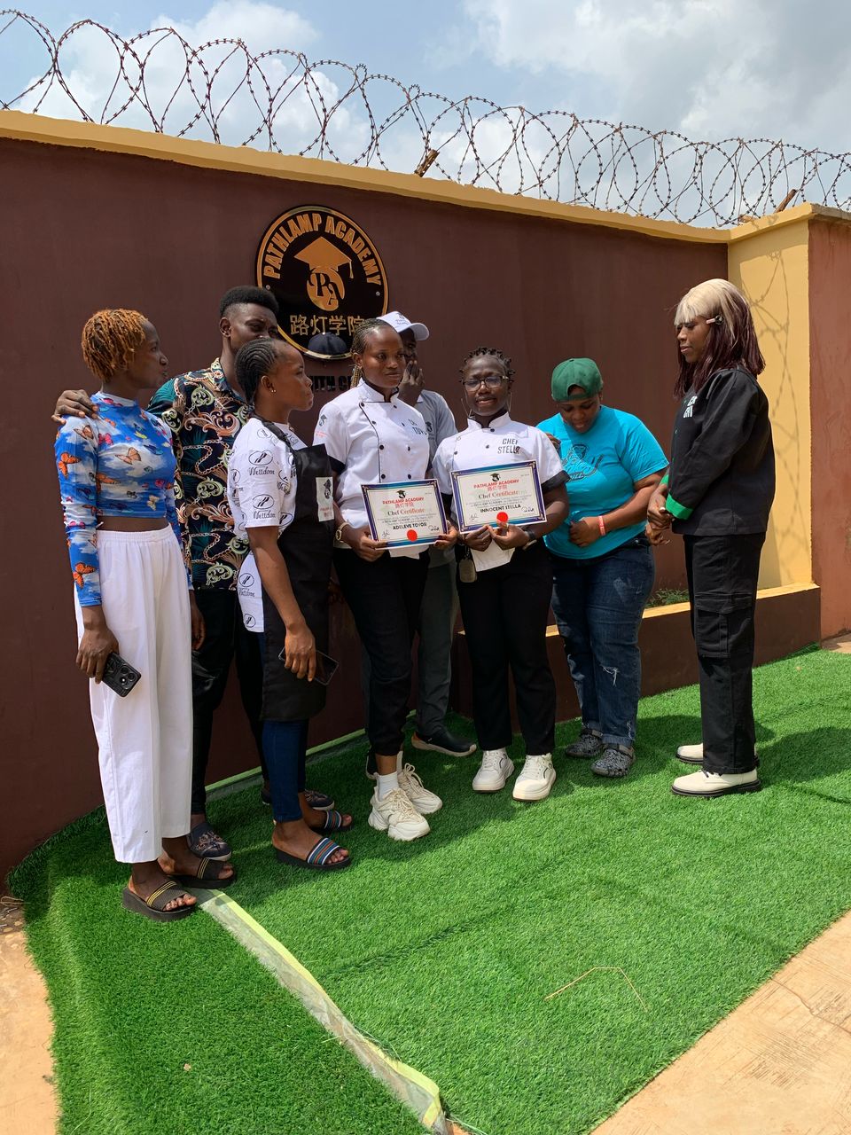 Chef students gradation